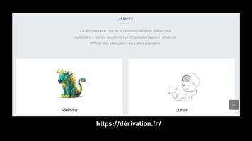 Extrait du site web https://dérivation.fr/
