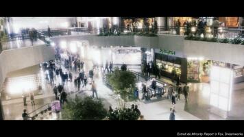 Extrait de « Minority Report » © Fox, Dreamworks