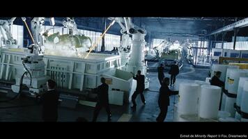 Extrait de « Minority Report » © Fox, Dreamworks