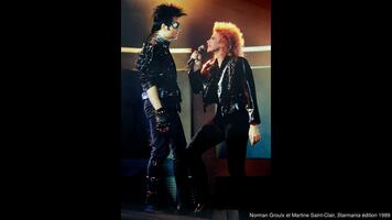 Norman Groulx et Martine Saint-Clair, « Starmania » édition 1989