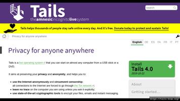 Capture du site web https://tails.boum.org/